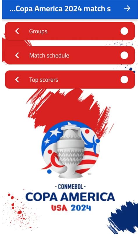 Copa America 2024 schedule APK for Android Download