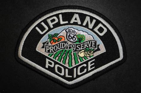 City of Upland ~ Upland Police Department ~ Introduction | Police patches, Police, Patches