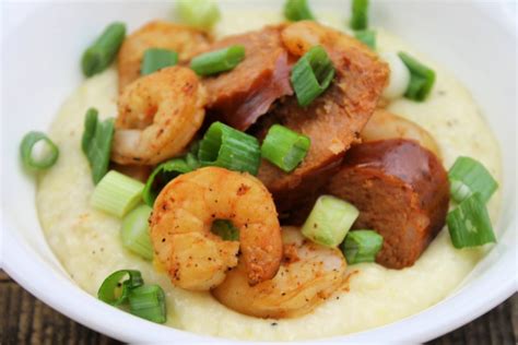 Shrimp and Sausage Grits - Roscoe's Recipes