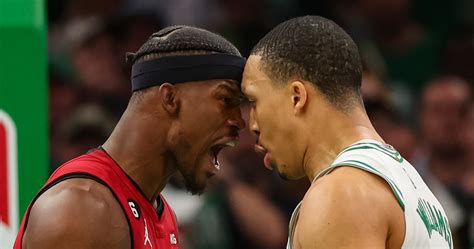 Celtics' Grant Williams Says He 'Did Poke a Bear' After Jimmy Butler Clash vs. Heat | News ...