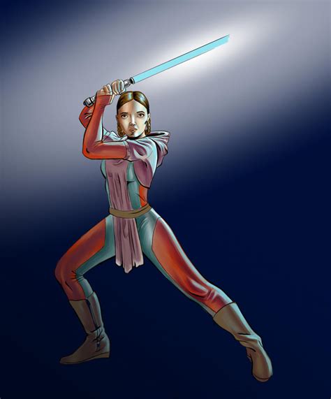 Jedi Princess Leia by ravendark82 on DeviantArt