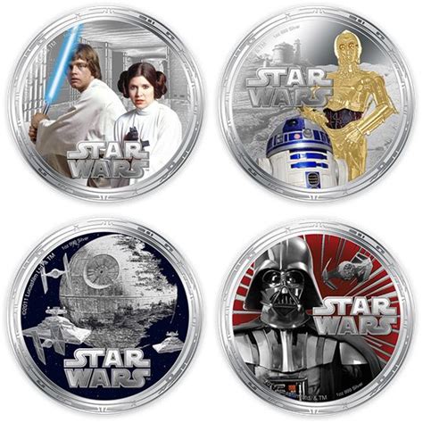 Star wars collectible silver coins – Artofit