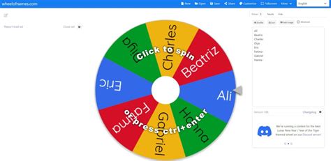 Tool: Wheel of names - Reisgids Digitaal Leermateriaal