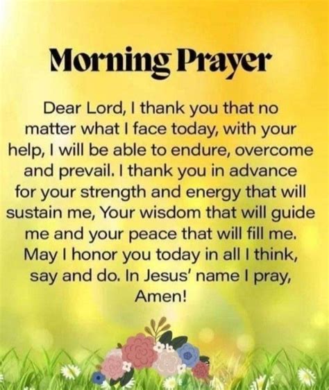 Powerful Morning Prayer, Morning Prayer Quotes, Good Morning Prayer ...