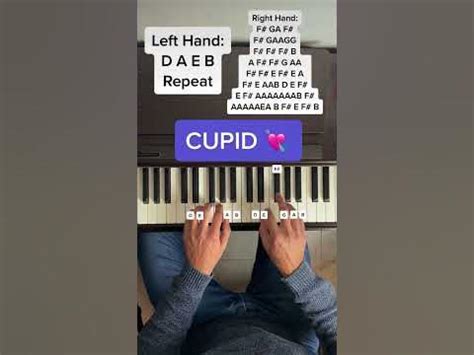 Fifty Fifty - Cupid (Easy Piano Tutorial with Letter Notes) - YouTube