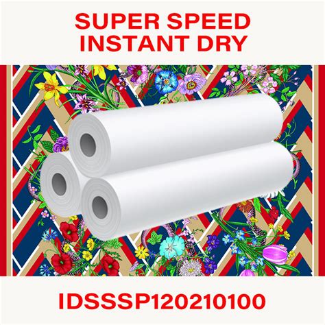 Instant Dry Sublimation Paper – 120gsm Super Speed Sublimation Transfer ...