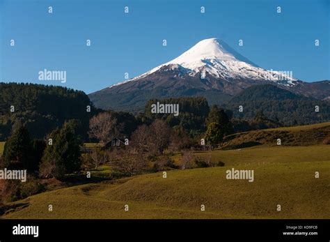 Ski center at volcano osorno hi-res stock photography and images - Alamy