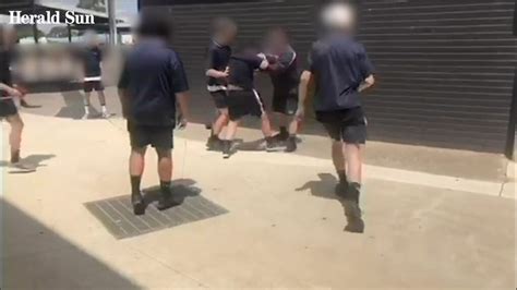 Gisborne Secondary College fight: New brawl video emerges | Herald Sun