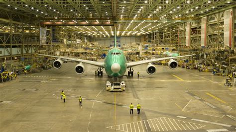 Final Boeing 747 Airplane Leaves Everett Factory
