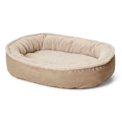 ComfortFill-Eco™ Wraparound Dog Bed with Fleece | Orvis