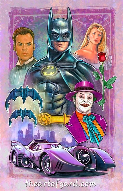 Batman 1989 Art Print - Etsy