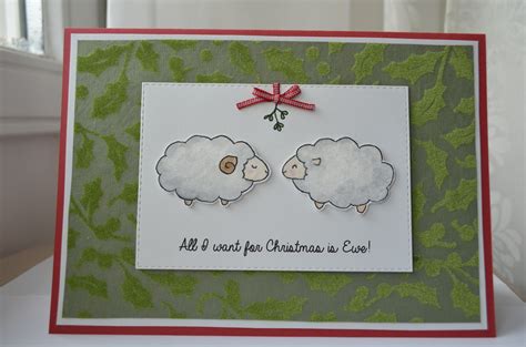 Sheep Christmas Card ~ Stuff and Spice