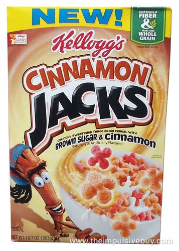 The Imperial Cereal: Cinnamon Jacks Review!