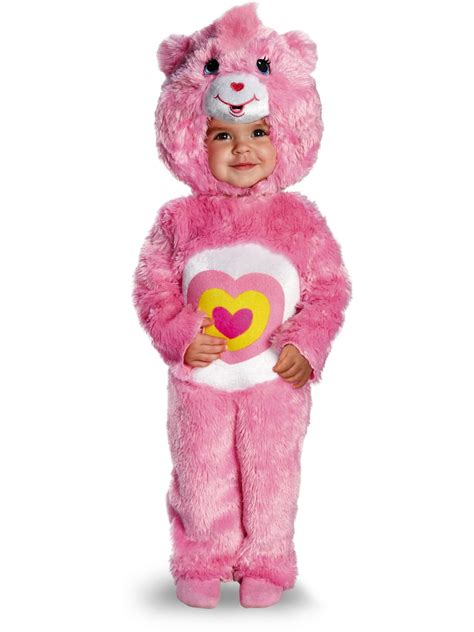 Child's Deluxe Care Bears Wonderheart Bear Plush Costume - Walmart.com - Walmart.com