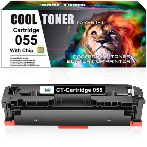 Canon 055 Black Toner Cartridge Replacement – Cool Toner