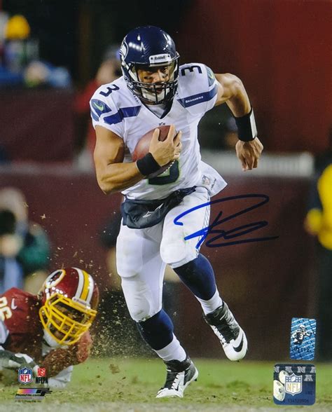 Russell Wilson Signed Seahawks 8x10 Photo (Wilson Hologram) | Pristine Auction