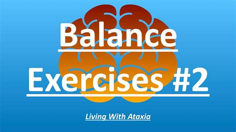 Ataxia balance exercises for Beginners | Ataxia exercises best #2 - YouTube