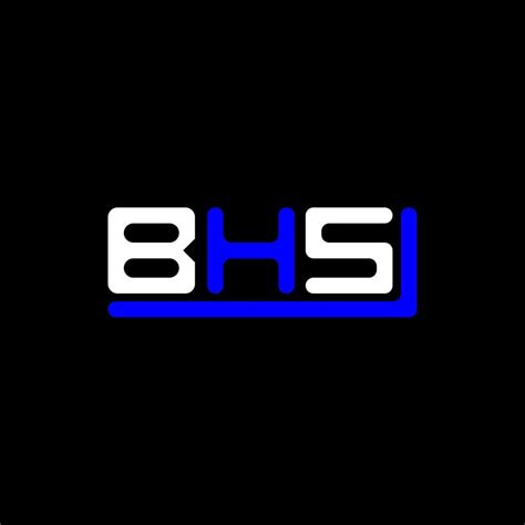 BHS letter logo creative design with vector graphic, BHS simple and modern logo. 18866614 Vector ...