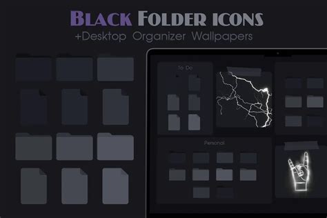 Free Aesthetic Folder Icons for Mac and Windows - Cool Folder Icon PNG