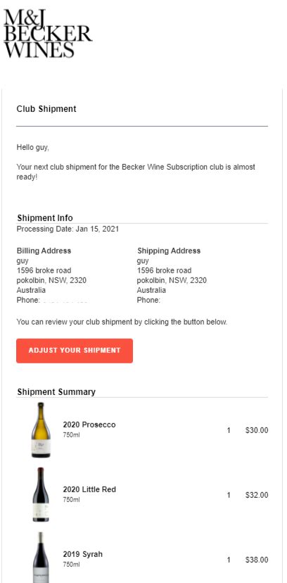 Wine Club Subscription Guide - Becker Wines