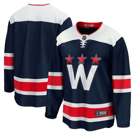 Men's Fanatics Branded Navy Washington Capitals 2020/21 Alternate Premier Breakaway Jersey in ...