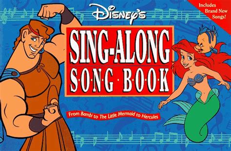 Disney's Sing-Along Song Book by Fanning, Jim Book The Fast Free ...