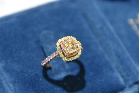GIA Certified 1.22 Carat Fancy Light Brown Yellow Diamond Cushion Cut Ring For Sale at 1stDibs