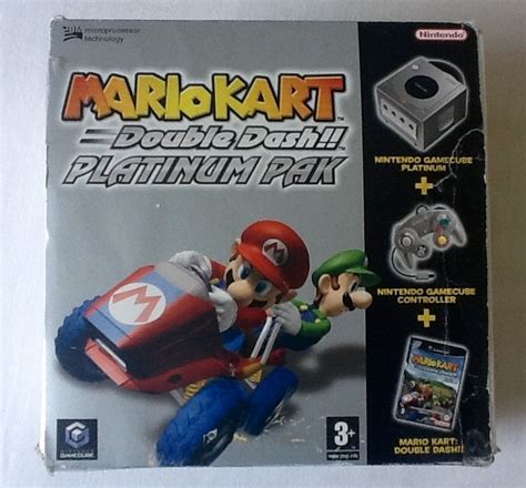 Nintendo GameCube Mario Kart Double Dash Platinum Pack - with game and ...