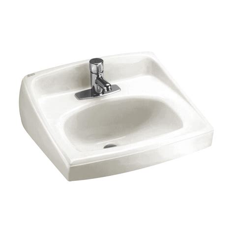 American Standard Lucerne Wall-Mount Bathroom Sink in White-0356.421.020 - The Home Depot