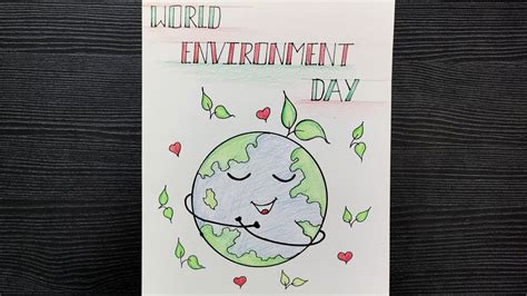 Save Environment, World Environment Day, Poster Drawing, Easy Drawings, Making Ideas, Youtube ...