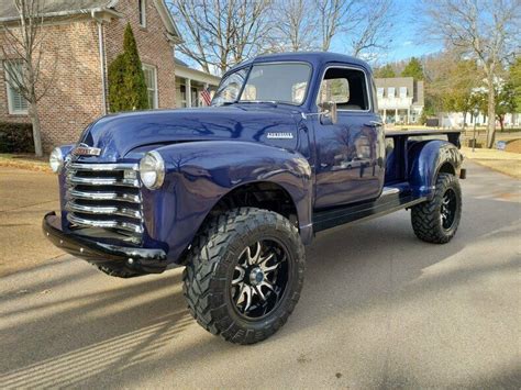 1950 Chevy 3600 RestoMod, 454ci V8, 2500 4X4 Chassis, 20''x10'' wheels ...