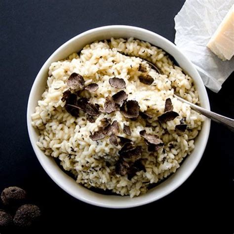 Black Truffle Risotto: Creamy & Decadent. Video tutorial on how to make!