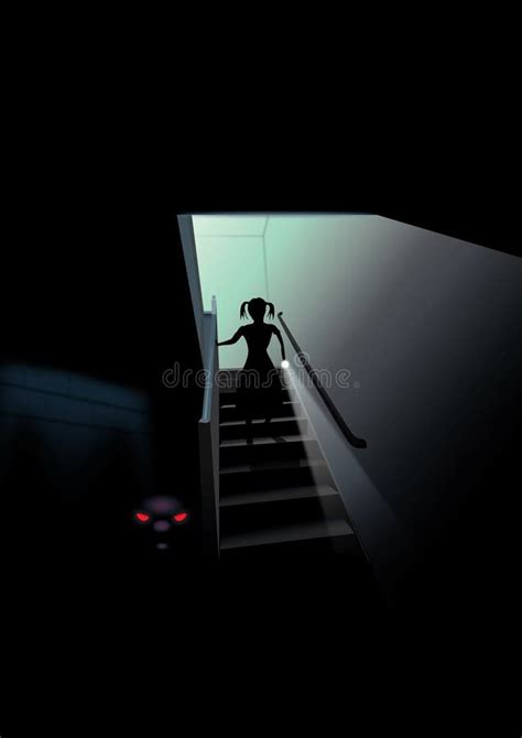 Scary Basement stock illustration. Illustration of lurking - 21576551