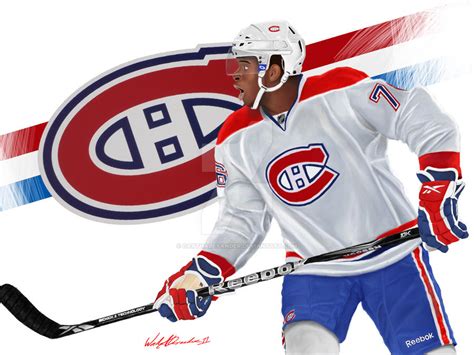 P.K. Subban by DarthAlexander on DeviantArt