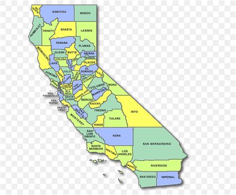 Southern California County Map