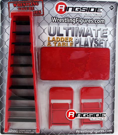 WWE Ultimate Ladder & Table Play Set (Red) - Ringside Exclusive Toy ...