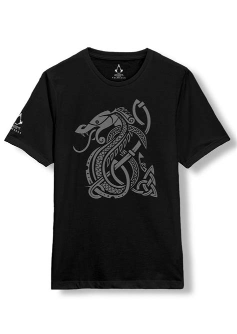 Assassin's Creed - Valhalla · Assassin's Creed Valhalla Snake (T-shirt) [size XXL] [Black ...