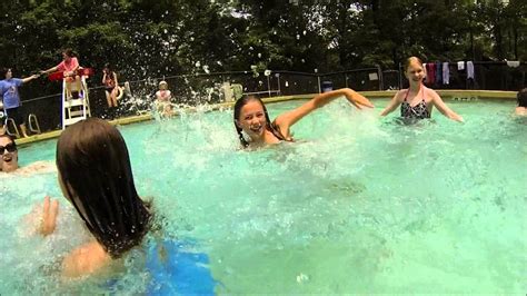 The Pool at Camp Woodmont! - YouTube