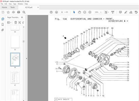 Clark Wheel Loader 35B Parts Manual 631IE - PDF DOWNLOAD - HeyDownloads ...