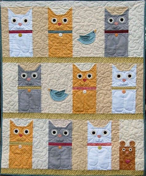 1000+ images about cat quilt pattern ideas for Portland charity on ...