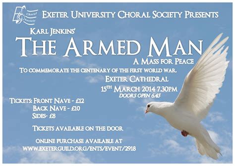 Karl Jenkins The Armed Man, performed by Exeter University Choral Society | The Exeter Daily