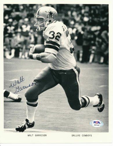 Walt Garrison Autographed Memorabilia | Signed Photo, Jersey, Collectibles & Merchandise