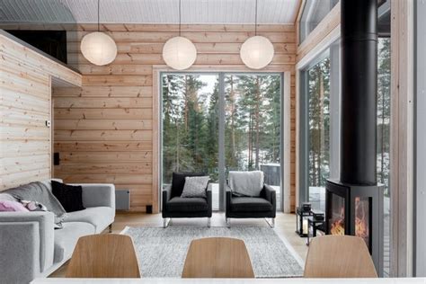 These log cabins from Finland are surprisingly sleek