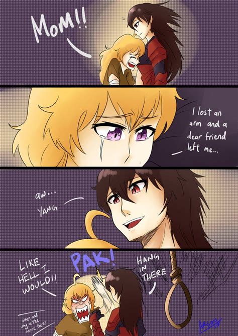 Sketch- Motherly Love by ARSONicARTZ on DeviantArt | Rwby comic, Rwby fanart, Rwby funny