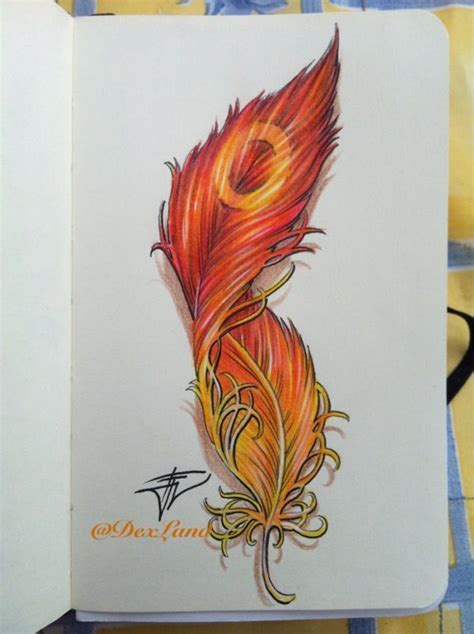 Resultado de imagen de phoenix feather Pheonix Feather, Phoenix Feather Tattoos, Feather Art ...