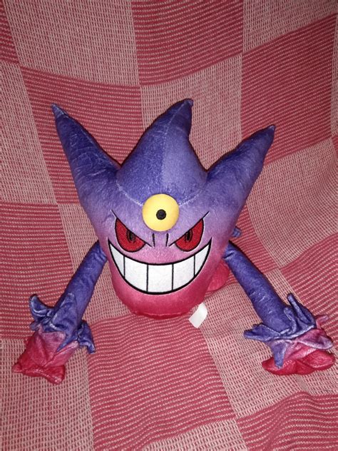 Pokemon Mega Gengar Ghost Plush Plushie Stuffed Toy 30 cm, Hobbies & Toys, Toys & Games on Carousell