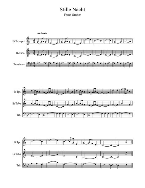 Stille Nacht Sheet music | Download free in PDF or MIDI | Musescore.com