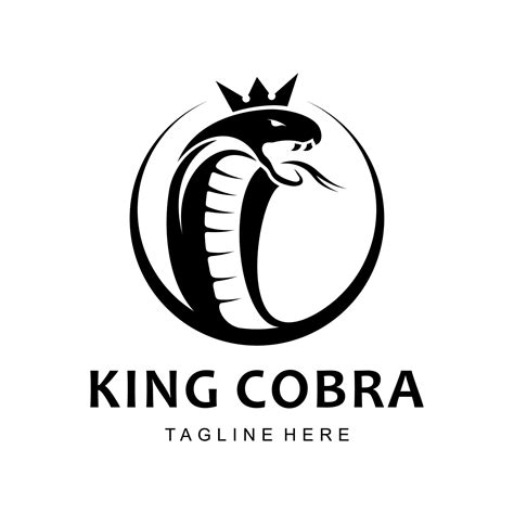 king cobra logo 7955129 Vector Art at Vecteezy