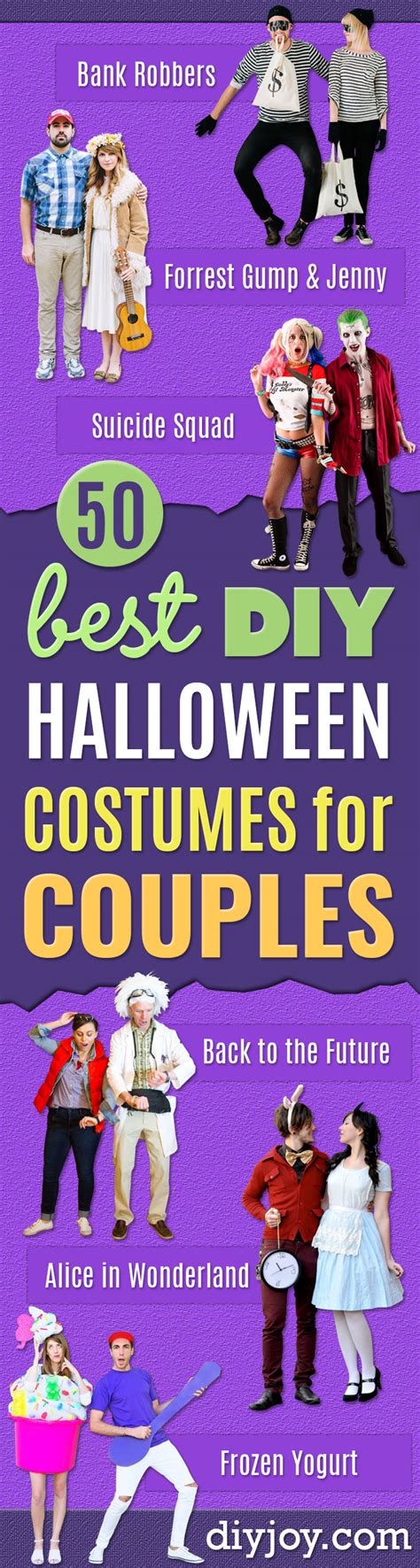 50 Best DIY Halloween Costumes for Couples