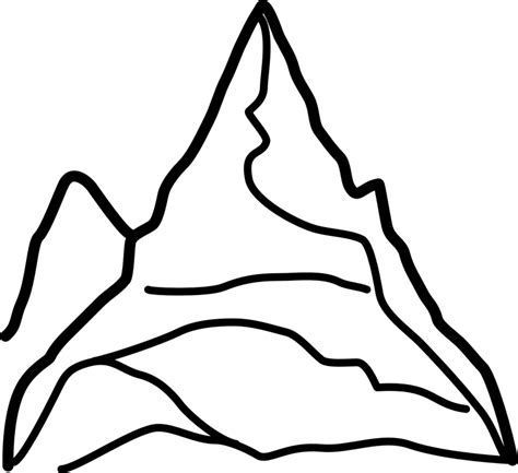 Download Alps Mountain coloring for free - Designlooter 2020 👨‍🎨